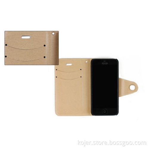 Wallet Flip Cell Phone Stand Case Cover for iPhone 5